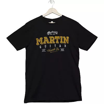 Martin Guitars Authentic Nazareth Tee Shirt Black Large L • $26.99