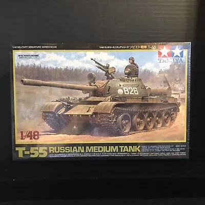 Tamiya 32598 T-55 Russian Medium Tank Model Kit-nib-1/48 Scale • $25.50