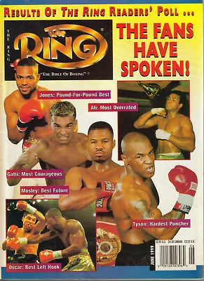 The Ring Boxing Magazine Mike Tyson Lemuel Nelson Michael Grant Antwun Echols +! • $4.99