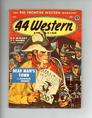 44 Western Magazine Pulp Jan 1954 Vol. 31 #1 FN • $8.30