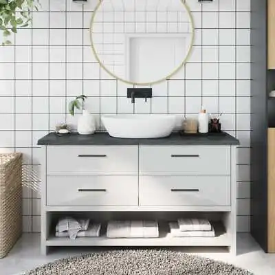  Bathroom Countertop Bathroom Worktop For Replacement Vanity  With Live  E3Q3 • £92.99