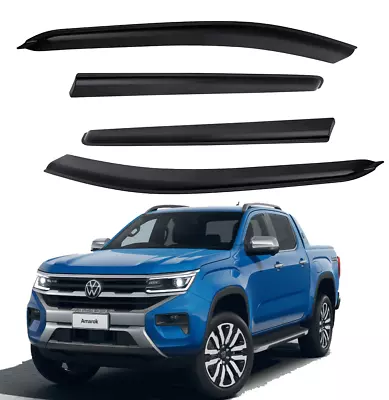 4pcs Window Visors Weather Shields Weathershields For Volkswagen Amarok NF 2023+ • $56.04