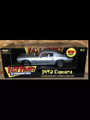 1970 Camaro Silver FAST TIMES 1:18 Ertl American Muscle 33408 • $99.95