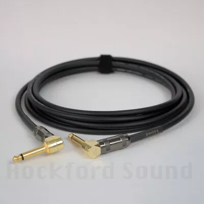 Mogami W2524 High Clarity Gold Guitar Cable Right Angle To Right Angle • $33.99