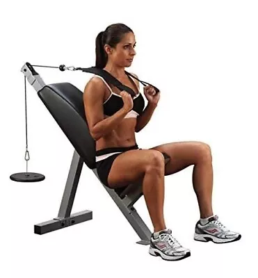 Body-Solid Powerline Plate Load Ab Crunch Bench • $145
