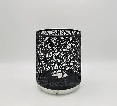 Bath & Body Works Branch & Berries Single Wick Candle Holder Black & Resin Base • $18.75