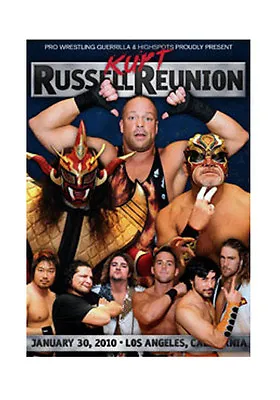 £17.99 • Buy Official PWG Pro Wrestling Guerrilla - Kurt Russell Reunion 2010 Event DVD