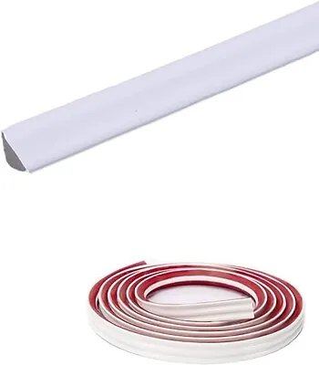 5 Meters PVC Quadrant Trim Flexible Laminate Beading Self Adhesive Plastic UK • £14.49