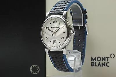New Batt [N MINT Box] MONTBLANC MEISTERSTUCK STAR 7189 Quartz Silver Men's Watch • $720