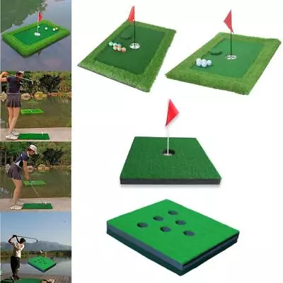Golf Putting Mats Swimming Pool Floating Golf Green Training Compete Set • $76.45