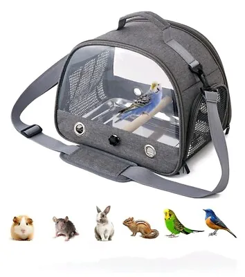 Small Animal Pet Carrier (Suitable For Small Parrots Such As Quakers Hamsters) • £15