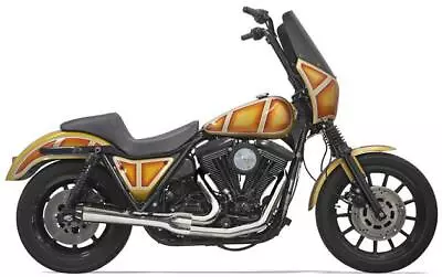 Bassani Road Rage 2:1 Short Megaphone Exhaust System Chrome #1FXR2 • $879.95