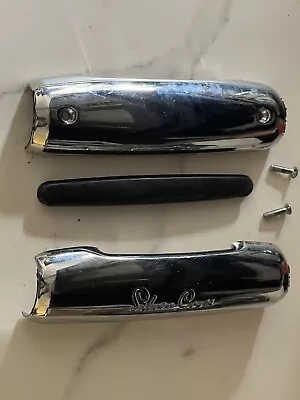 £6 • Buy Silver Cross Wayfarer Pioneer Spare Replacement Handle Bar Metal Cover - Chrome