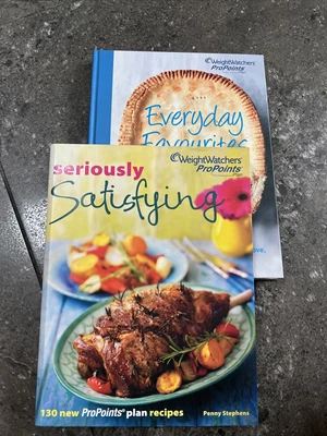 £5 • Buy Weight Watchers ProPoints Recipe Cook Books Everyday Favourites & Seriously Sati