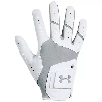 Under Armour Mens Iso-Chill Tour Right Hand Golf Glove UA Cabretta Leather • £13.95