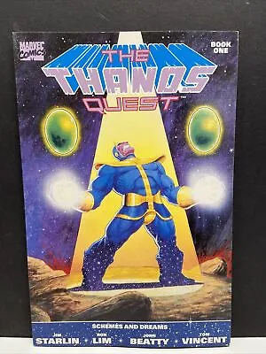 Thanos Quest #1 - Schemes And Dreams - Starlin & Ron Lim (1990) Marvel Comics • $12.95