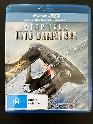 $11.95 • Buy Star Trek Into Darkness 3D (3D Blu-ray + Blu-ray 2 Disc Set, Region B/AUS, 2013)