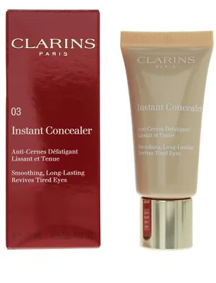 Clarins Instant Concealer Smoothing Long Lasting Revives Tired Eyes ~ 03 ~ 15 Ml • $16.95