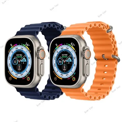 $19.99 • Buy 2PCS Ocean Band Strap For Apple Watch Ultra Series 8 7 6 SE IWatch 42/44/45/49mm