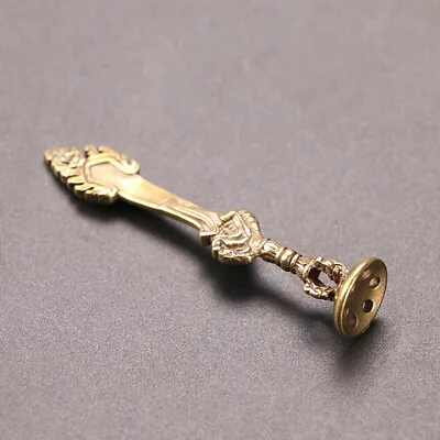 Retro Sword Carving Smoking Pipe Tamper Tobacco Tamping Tool Press Artware Brass • $11.49