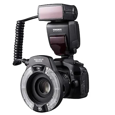 YONGNUO YN14EX II Macro Ring Flash For Canon DSLR Cameras With Adapter Rings... • $119