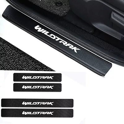 $24.04 • Buy For Ford Ranger Wildtrak Car Door Sill Scuff Anti Scratch Sticker Protector