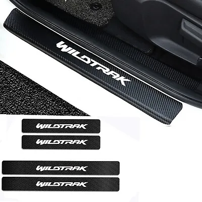 For Ford Ranger Wildtrak Car Door Sill Scuff Anti Scratch Sticker Protector • $25.30