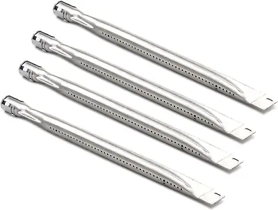 Grill Burner Tube 4 PC Universal Stainless Steel Pipe Tube BBQ Gas Repair Parts • $38.29