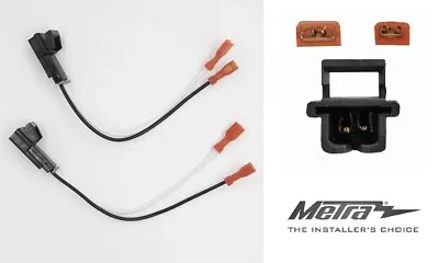 Pair Metra 72-4568 Audio Speaker Adapter Wiring Harness For 1988-UP Chevy • $10.99