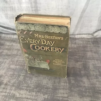 Mrs Beeton’s Every Day Cookery HB Ward Lock New Edition Rare New Coloured Plates • £9.99