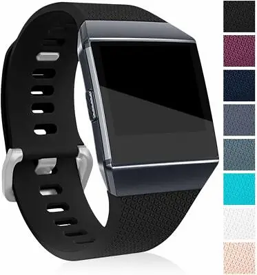 $17.49 • Buy For FitBit Ionic Strap Replacement Band Classic Metal Buckle Wristband Accessory