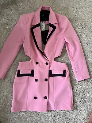 £0.99 • Buy River Island Pink Blazer Dress