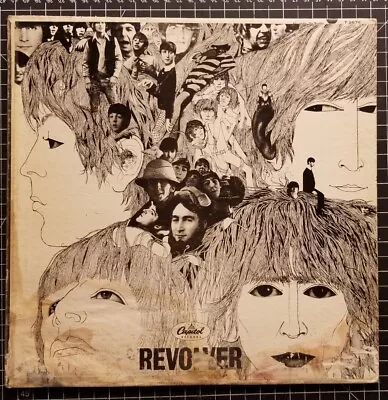 BEATLES Revolver LP 1ST PRESS MONO 1966 IAM Scranton CAPITOL Inner VINYL T2576 • $22.45