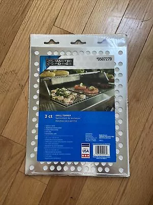 Grill Topper 3 Ct By Master Forge • $10.50