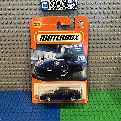 Matchbox Porsche 911 Targa 4 Blue #60 Basic Mainline 2024 New • $4.75