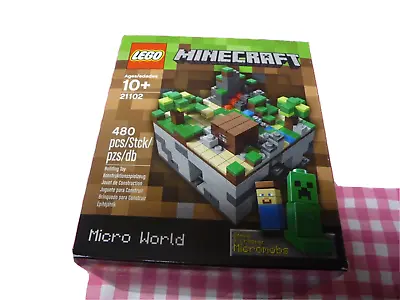 Lego 21102 MINECRAFT Micro World Cuus00 New Factory Sealed Box • $64.99