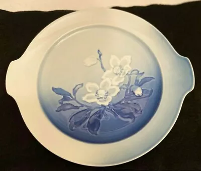 B&g Bing & Grondahl Christmas Rose Serving Plate Copenhagen Porcelain Denmark • $33.50