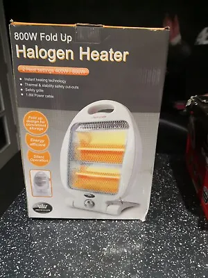 Prem-i-air 800w Halogen Fold Up Heater • £6.50