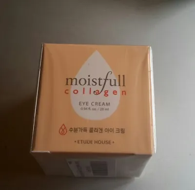 Etude House Moistful Collagen Eye Cream .94oz  Comes With Free Sample • $19.95