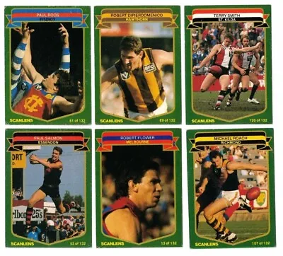$4 • Buy 1985 Scanlens VFL Choose Your Card
