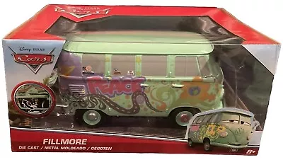 Disney Cars Pixar Fillmore Vw Bus Van Peace Die Cast Toy Jada Toys 2017 Nib New • $59.99