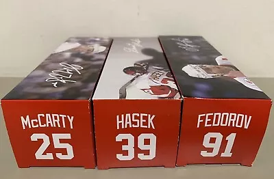(3) Detroit Red Wings Mini Sticks In Cases - SGA • $60