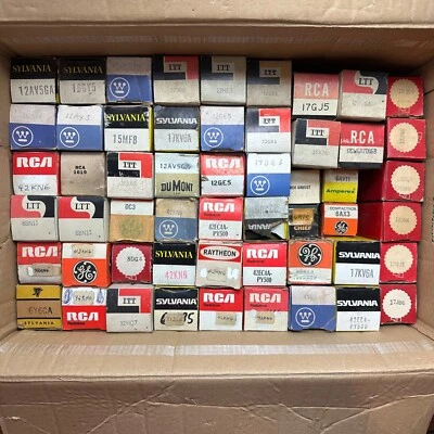 $24.99 • Buy Lot Of 54 - Vacuum Tubes Vintage NOS Tubes