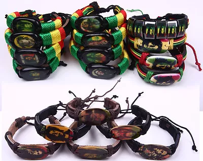 Rasta Bob Marley One Love Jamaica Reggae Music Bracelet • $5.99