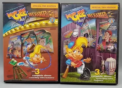 Lot Kid Children DVD McGee And Me! Recharged Collection 1 3 Special TBN Edition • $19.95