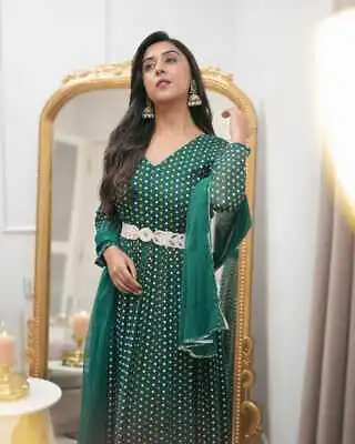 £35.99 • Buy Indian Designer Salwar Kameez Party Wear Wedding Pakistani Dress Bollywood Suit
