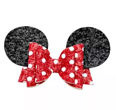 Minnie Mouse Inspired Hair Ribbon Hair Barrettes  • $7.95