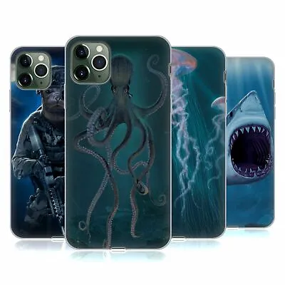 OFFICIAL VINCENT HIE UNDERWATER SOFT GEL CASE FOR APPLE IPHONE PHONES • £17.95