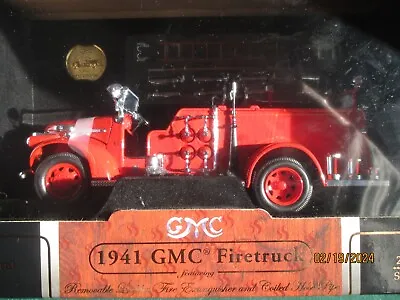 Signature Series/yat Ming/1941 Gmc Firetruck/1/24 Scale/new Sealed • $50