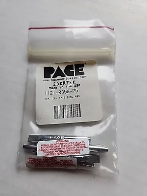 Pace 1121-0358-P5 Chisel Tip For PS-90 PS-80 SP2 IR-70 Iron 3/16  5 Pcs • $35